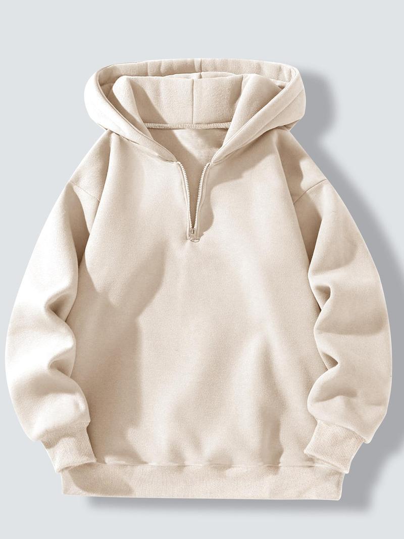 American Casual Zipper Hoodie Loose Sports Sweater